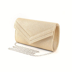 Glitter Envelope Clutch Purse Classic Formal Handbag