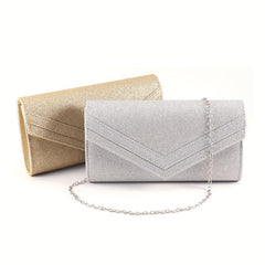 Glitter Envelope Clutch Purse Classic Formal Handbag