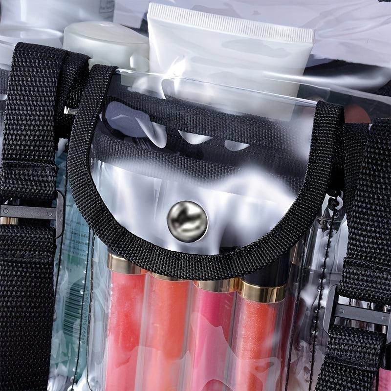 Transparent PVC Outdoor Cosmetics Bag Large Capacity Travel Storage Bag
