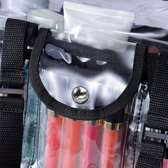 Transparent PVC Outdoor Cosmetics Bag Large Capacity Travel Storage Bag