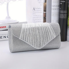Sequins Clutch Purse Chain Handbag Wedding Party