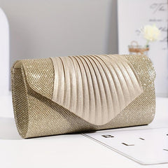 Sequins Clutch Purse Chain Handbag Wedding Party