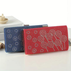 Bear Decor Evening Clutch Bag Wedding Party Banquet Bag