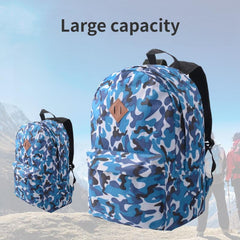 Camouflage Backpack Large Capacity Students Schoolbag Outdoor Travel Bag