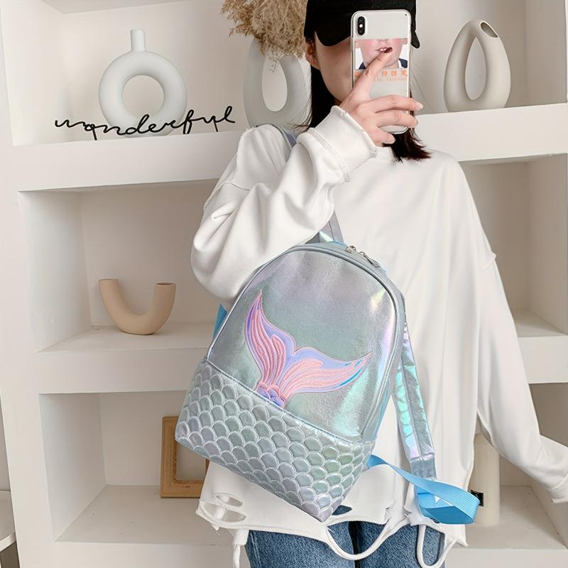 Casual Mermaid School Bag Mermaid Backpack