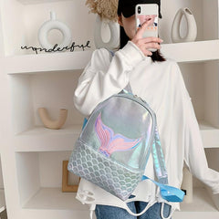 Casual Mermaid School Bag Mermaid Backpack