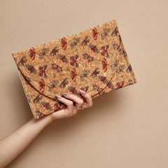 Vintage Butterfly Print Cluth Bag Ethnic Style Coin Purse