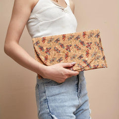 Vintage Butterfly Print Cluth Bag Ethnic Style Coin Purse