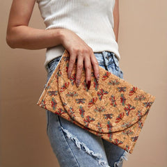 Vintage Butterfly Print Cluth Bag Ethnic Style Coin Purse