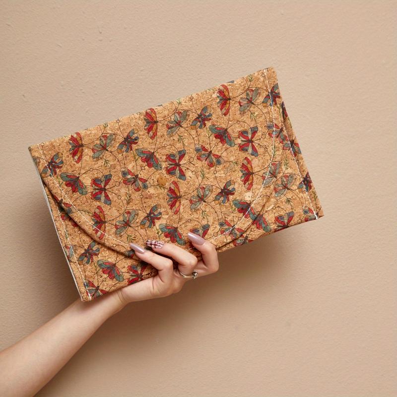 Vintage Butterfly Print Cluth Bag Ethnic Style Coin Purse