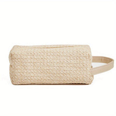 Grass Material Large Capacity Cosmetic Storage Bag