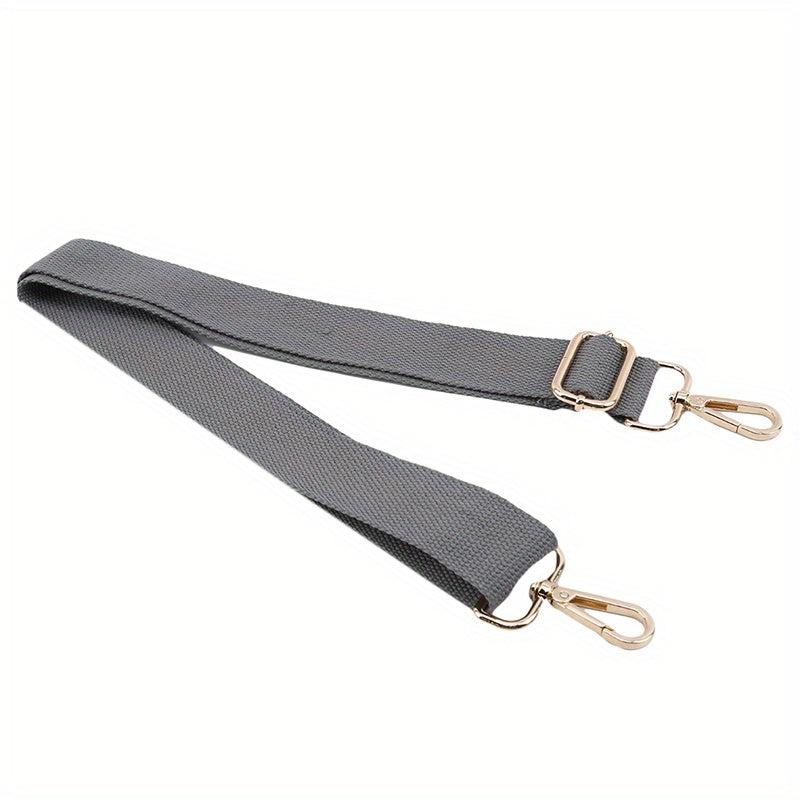 Canvas Shoulder Strap for Handbag Solid Color Crossbody Bag Accessory