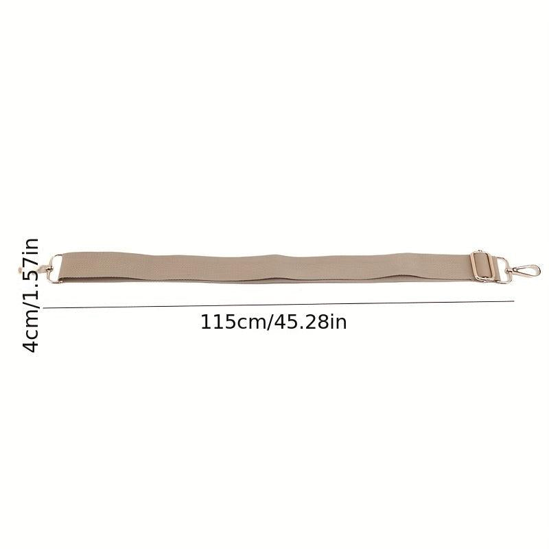 Canvas Shoulder Strap for Handbag Solid Color Crossbody Bag Accessory