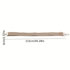 Canvas Shoulder Strap for Handbag Solid Color Crossbody Bag Accessory