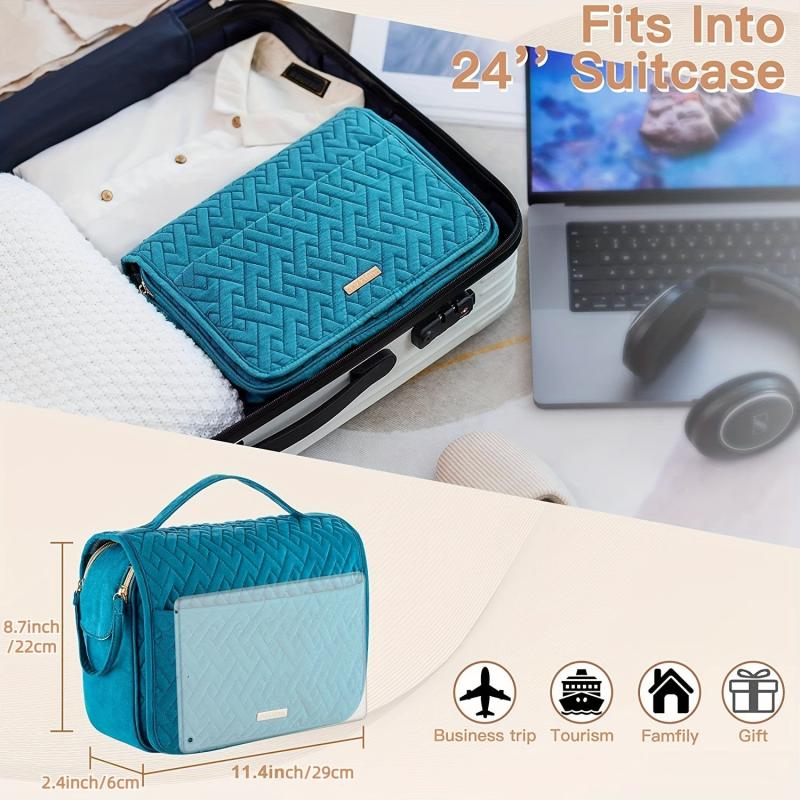 Hanging Toiletry Bag Large Capacity Makeup Storage Water-resistant