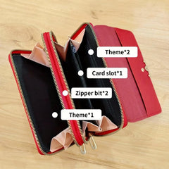 Versatile PU Leather Flap Crossbody Bag with Kiss Lock Closure