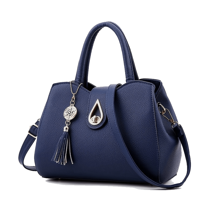 Small Top Handle Crossbody Bag PU Leather Textured Tote Bag Purse