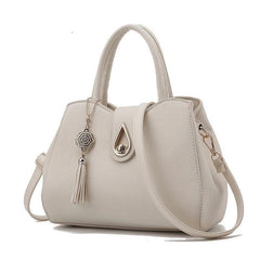 Small Top Handle Crossbody Bag PU Leather Textured Tote Bag Purse