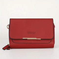 Women's Flap Clutch Purse Small Wallet Crossbody Bag