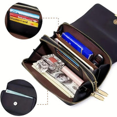 Women's Flap Clutch Purse Small Wallet Crossbody Bag