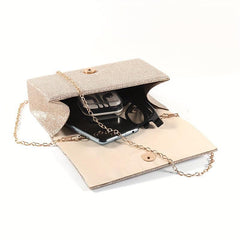 Classic Evening Clutch Bag Flap Party Bag Wedding Chain Bag