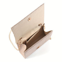 Classic Evening Clutch Bag Flap Party Bag Wedding Chain Bag