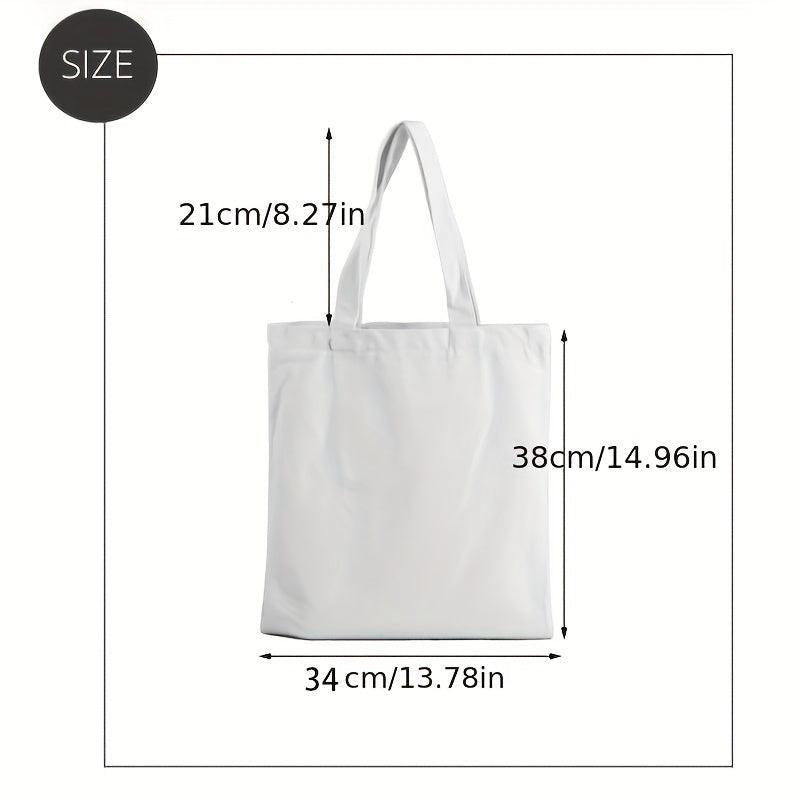 Cartoon Anime Canvas Tote Bag Japanese Style Shoulder Bag