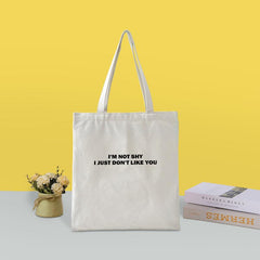 Canvas Bag Eco friendly Washable Shopper Bag