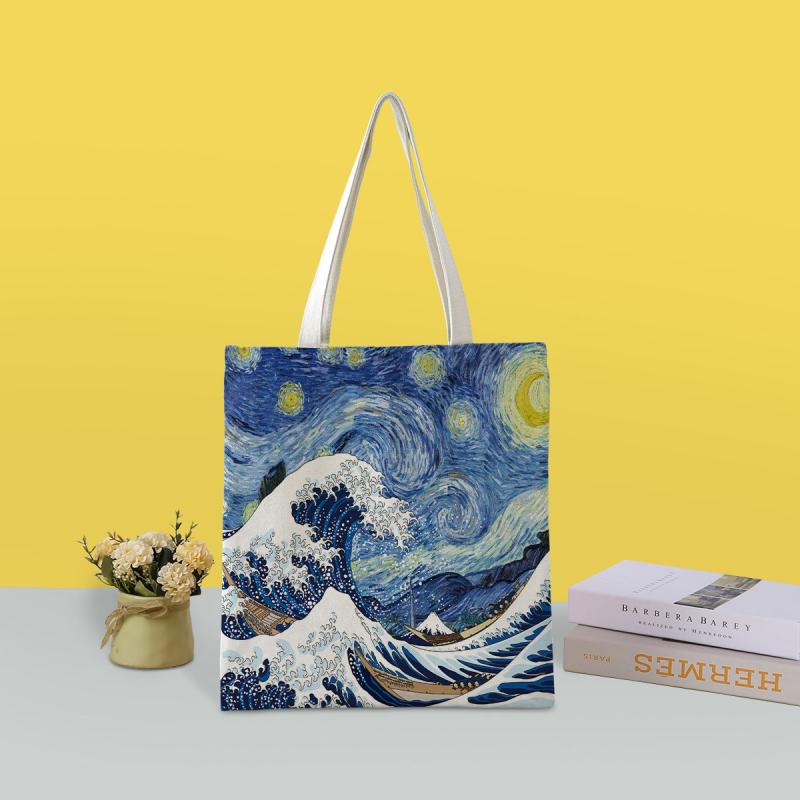 Canvas Bag Eco friendly Washable Shopper Bag