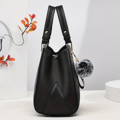 Colorblock Crocodile Embossed Tote Bag Lightweight Shoulder Bag