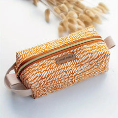 Vintage Pattern Makeup Pouch Zipper Cosmetic Bag