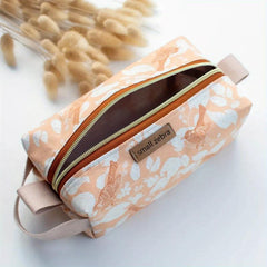 Vintage Pattern Makeup Pouch Zipper Cosmetic Bag