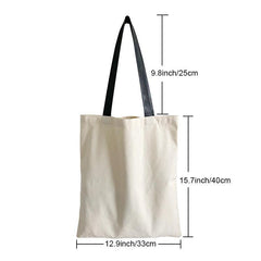 Beauty Pattern Canvas Shoulder Bag Lightweight Handbag