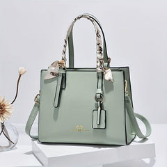 Shoulder Bag Scarf Decor Crossbody Bag