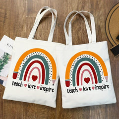 Cartoon Pattern Shoulder Bag Lightweight Shopper Bag