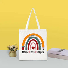 Cartoon Pattern Shoulder Bag Lightweight Shopper Bag