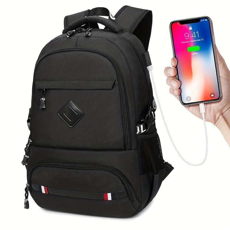 Anti Theft Slim Travel Laptop Backpack with USB