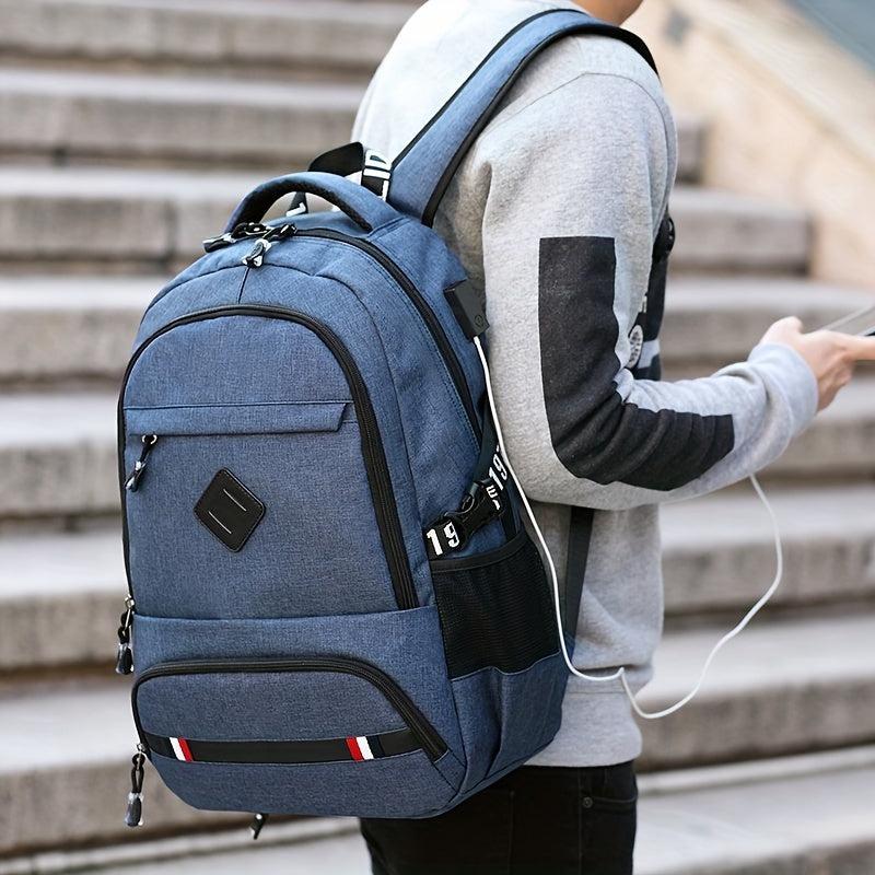 Anti Theft Slim Travel Laptop Backpack with USB