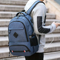 Anti Theft Slim Travel Laptop Backpack with USB