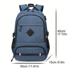 Anti Theft Slim Travel Laptop Backpack with USB