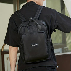 Portable Oxford Cloth Backpack Schoolbag Travel Bag