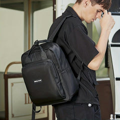 Portable Oxford Cloth Backpack Schoolbag Travel Bag
