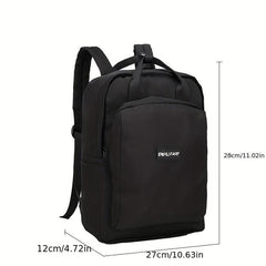 Portable Oxford Cloth Backpack Schoolbag Travel Bag