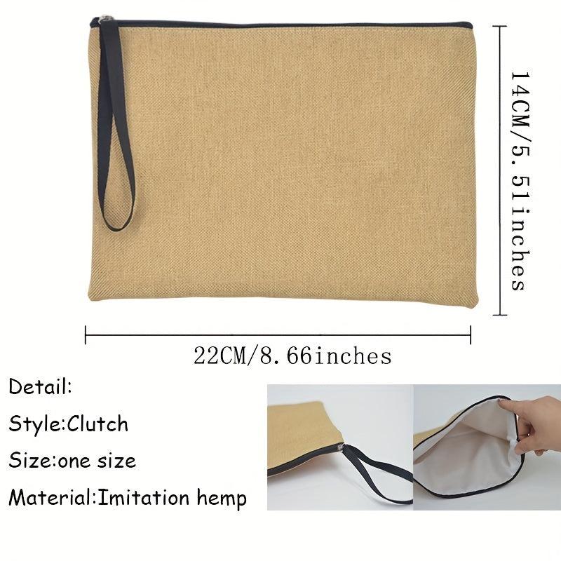 French Print Cosmetic Bag Travel Toiletry Bag