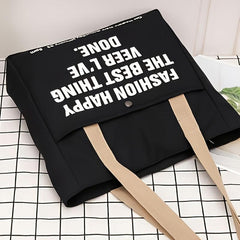 Large Capacity Shoulder Bag All Match Bag For School
