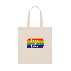 Rainbow Pattern Shoulder Canvas Bag Lightweight Storage Bag Women