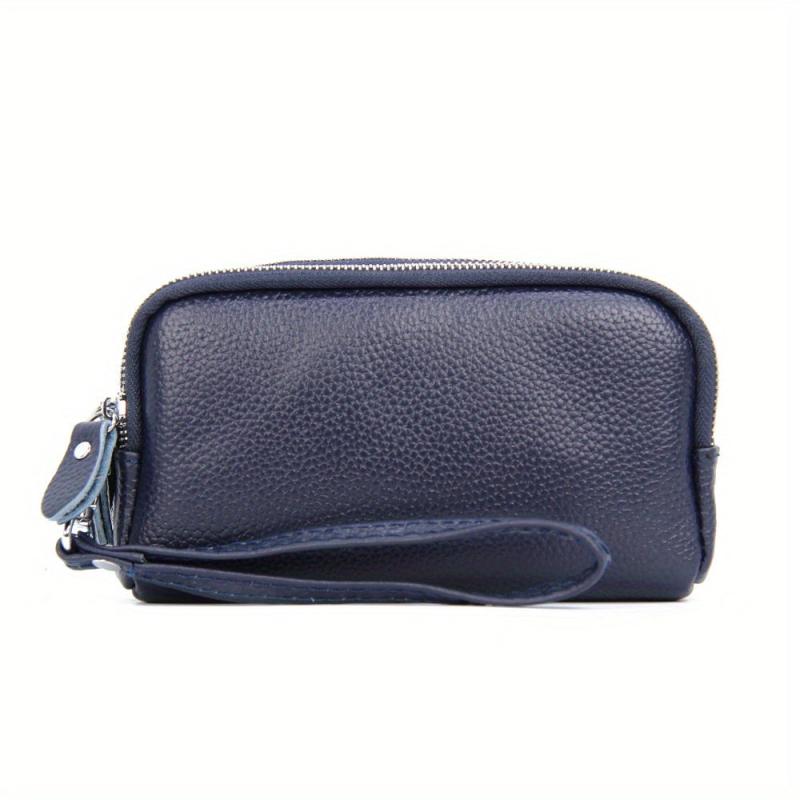 Solid Long Wallet Minimalist Clutch Coin Purse
