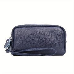 Solid Long Wallet Minimalist Clutch Coin Purse