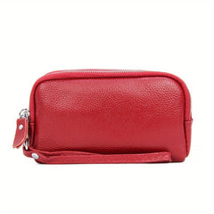 Solid Long Wallet Minimalist Clutch Coin Purse