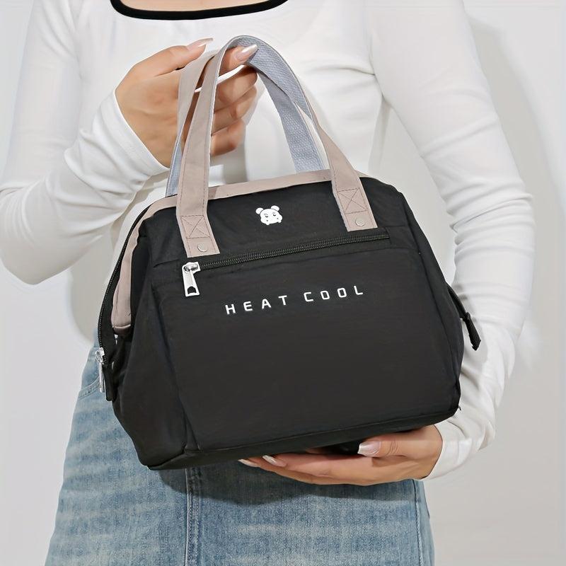 Solid Insulation Lunch Bag Portable Thermal Bento Bag